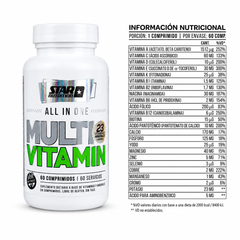 Star Nutrition All In One Multivitamin 60 Comprimidos