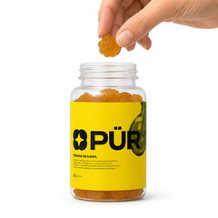 PÜR Melena de León 60 Gummies - Sabor Ananá