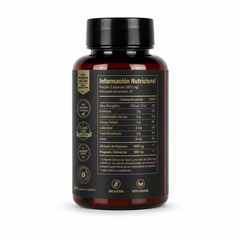 Glicinato De Magnesio 800 Mg 60 Caps Gold Nutrition Sin Sabor