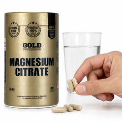 Citrato De Magnesio 800 Mg 60 Caps Sin Sabor Gold Nutrition