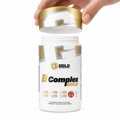 B-complex Gold Nutrition® Vitamina Complejo B Multivitaminico 60 Cápsulas Sin Sabor