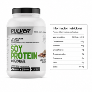Pulver Soy Protein 1 kg - Proteína de Soja
