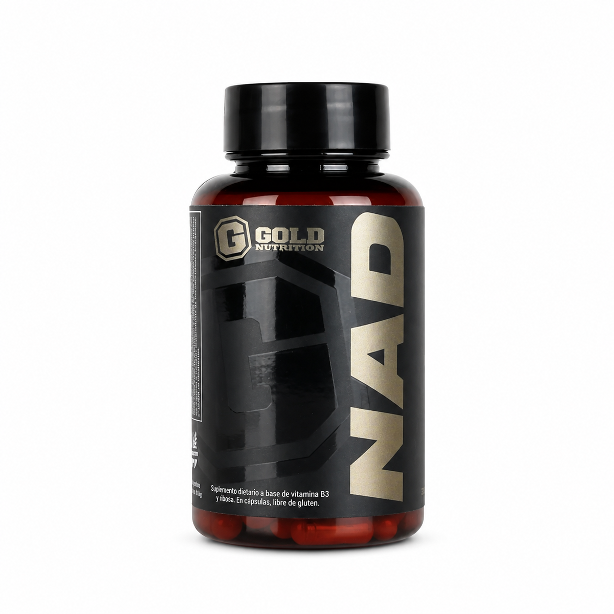 Nad Nicotinamida Adenina Dinucleótido Gold Nutrition X 30 Caps Energía Sin Sabor