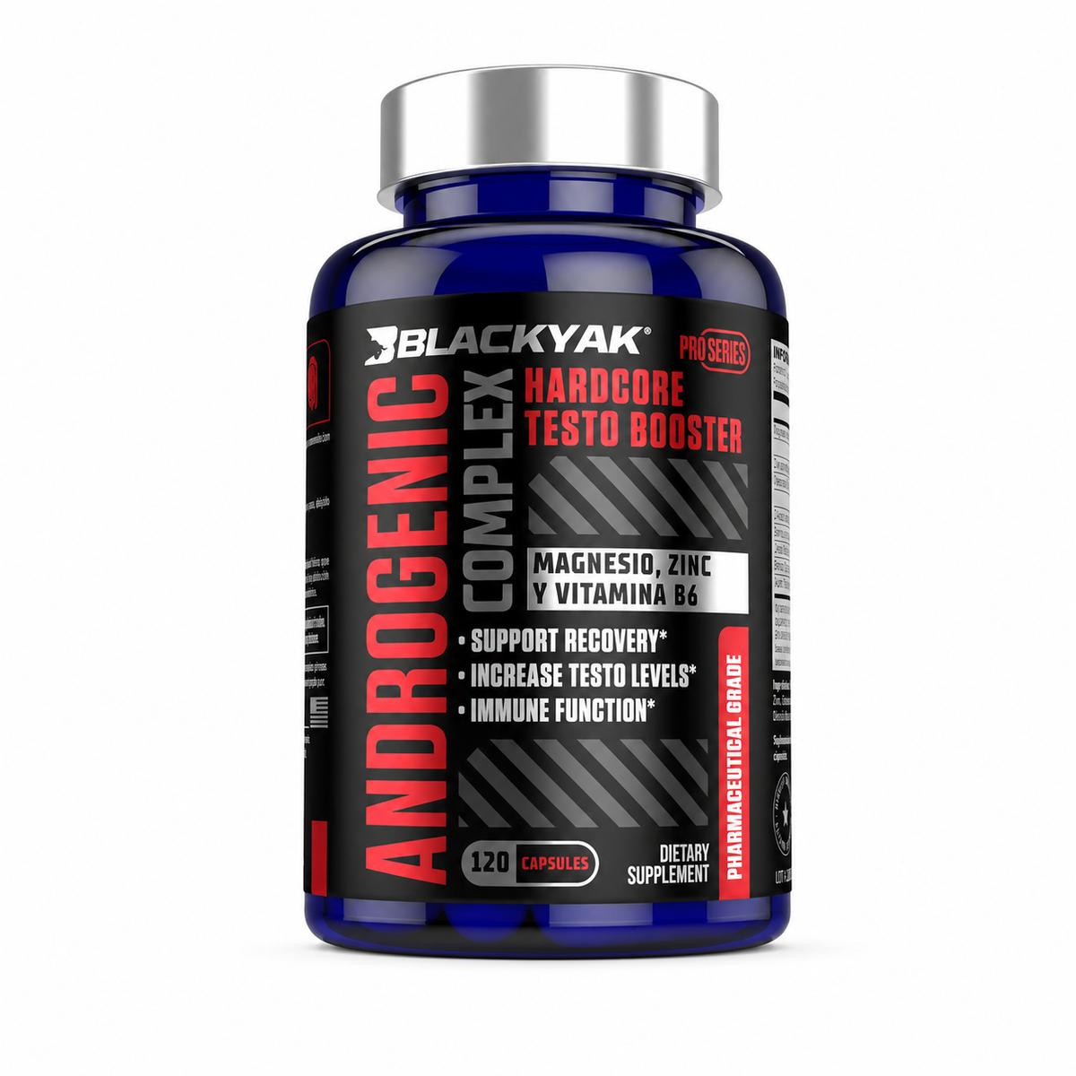Vitaminas Multivitamínicos BLACKYAK Androgenic Complex Cápsula Sin Sabor