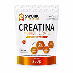 Swork Nutrition Creatina Monohidratada 250 g - Sin Sabor