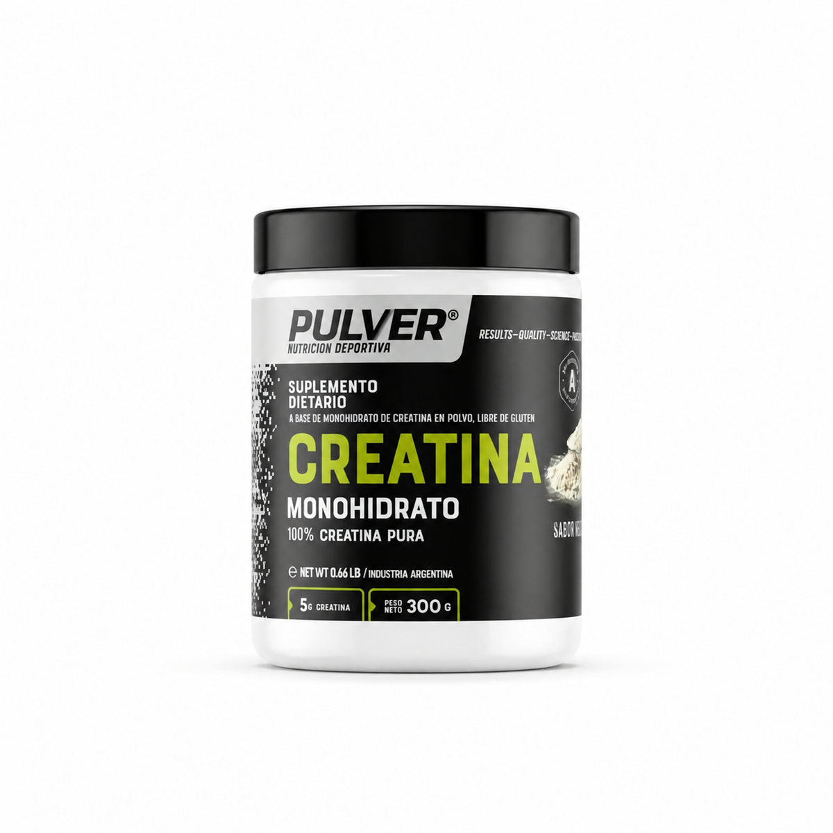 Pulver Creatina Monohidrato 300 g - Sin Sabor