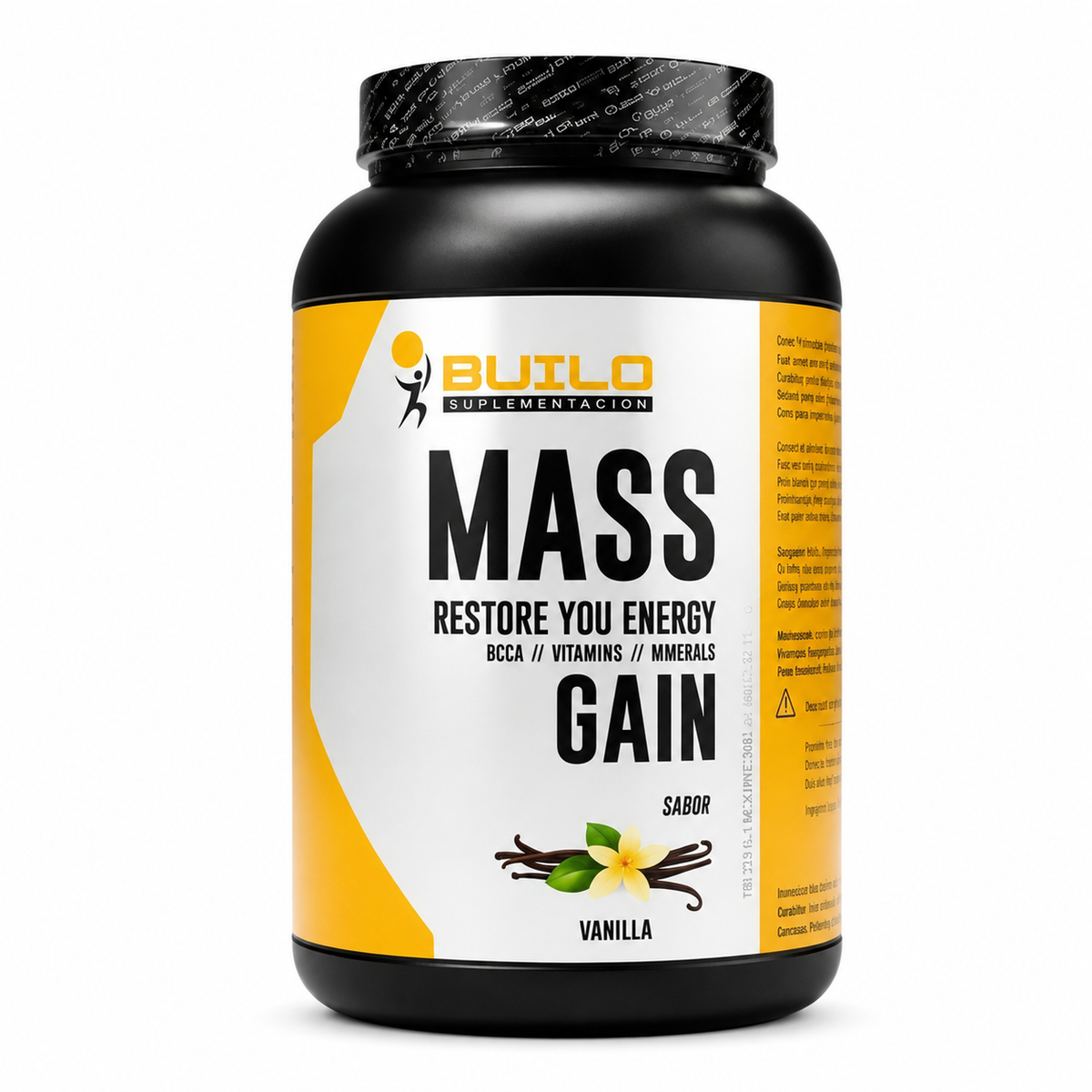 Ganador De Peso Mass Gain Build Gainer X 1.5 Kg