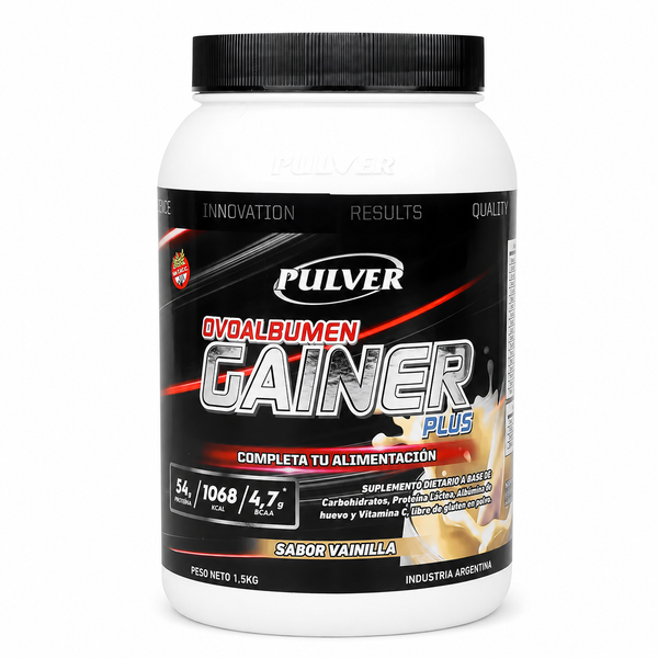 Pulver Gainer Plus 1,5 kg - Ganador de Peso