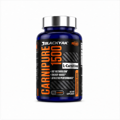 Carnipure 1500 L-Carnitina 90 Cápsulas Energía Sin Sabor - Black Yak