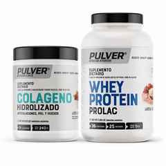 Combo Pulver Whey Protein 1kg + Colageno Hidrolizado 240g