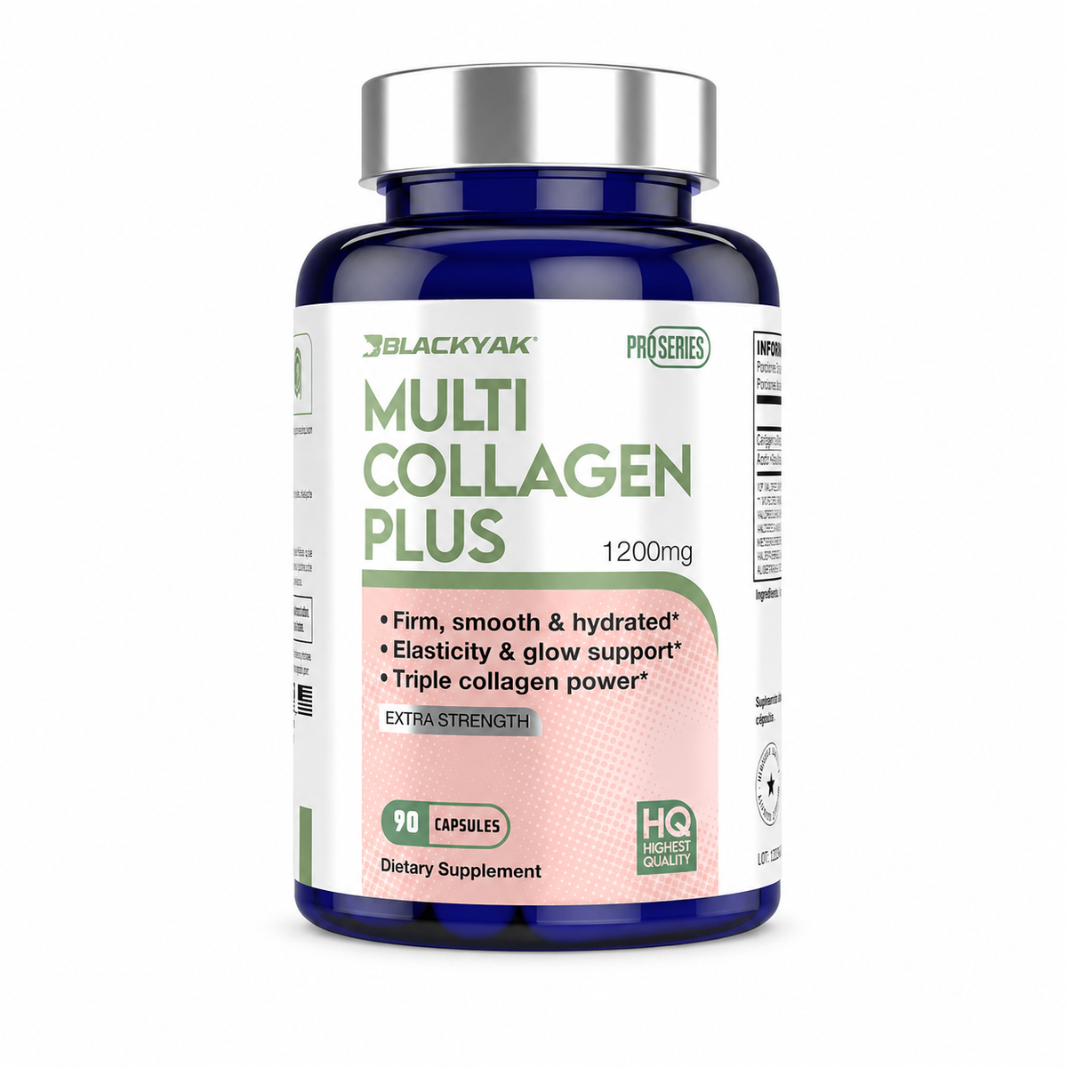 Colágeno Multivitamínico Sin Sabor Blackyak Multi Collagen Plus 90 Cápsulas