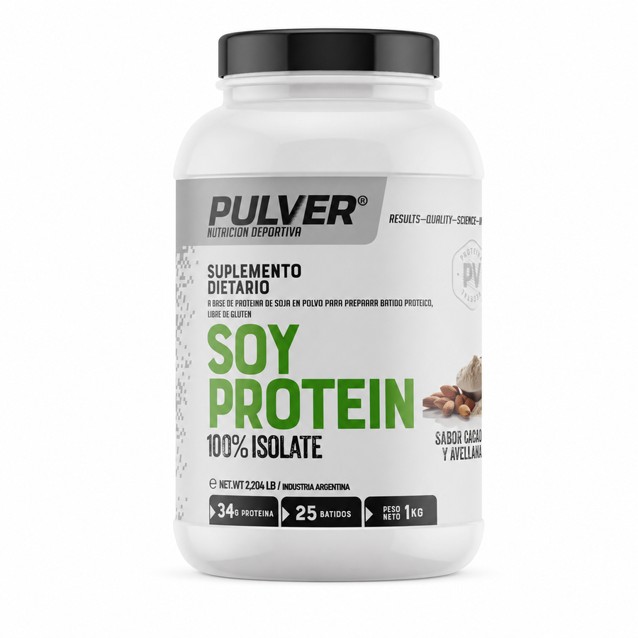Pulver Soy Protein 1 kg - Proteína de Soja