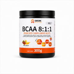 BCAA 8:1:1 Aminoácidos Con Electrolitos 300Gr Sin Gluten - Swork Nutrition