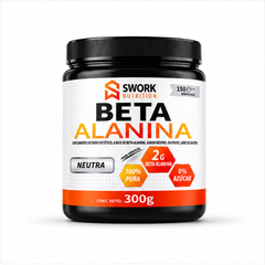 Beta Alanina Swork Nutrition Polvo 300g Frasco Neutro